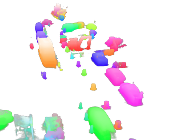 DIO: Decomposable Implicit 4D Occupancy-Flow World Model