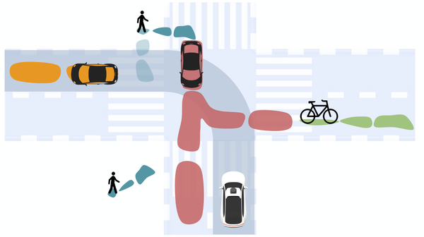 Perceive, Predict, and Plan: Safe Motion Planning Through Interpretable Semantic Representations